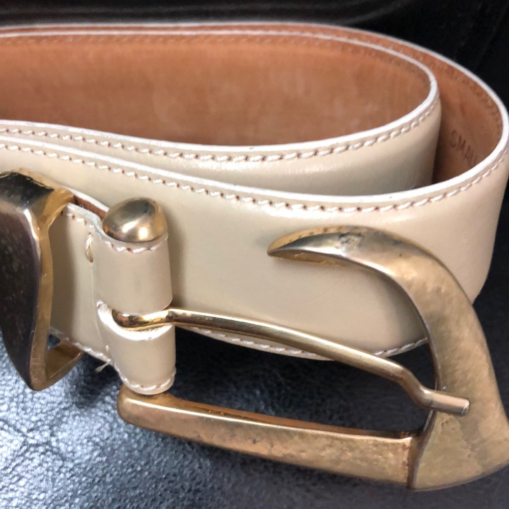 De Vecchi Italy Leather Belt - Picture 4 of 9